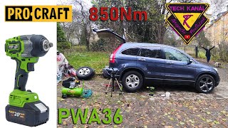 💥 Rázový utahovák ProCraft PWA36 a nové auto 🚘 [upl. by Pournaras563]