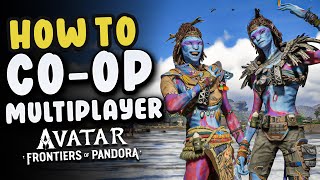 How to Start 2 Player CoOp Multiplayer  Avatar Frontiers of Pandora [upl. by Ardnoed]