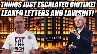 STELLANTIS SUES UAW THINGS JUST ESCALATED BIGTIME [upl. by Erialcyram847]