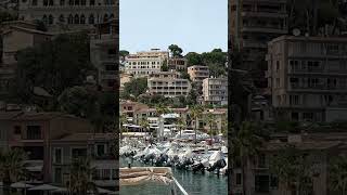 Scenic Walk Port de Sóller Village in Mallorca travel spain shorts [upl. by Eden]