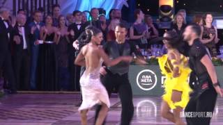 Dorin Frecautanu  Marina Sergeeva MDA  Jive  WDC World Latin Championship 2016 [upl. by Olivia]