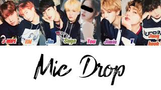 BTS  Mic Drop 8 members version [upl. by Kellen]