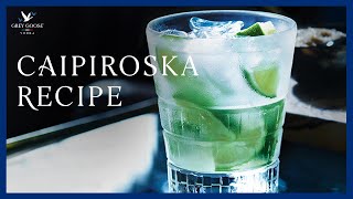 Caipiroska GREY GOOSE Vodka Cocktail [upl. by Sucirdor]