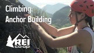 Rock Climbing Building a TopRope Anchor Using the Quad [upl. by Aimit]