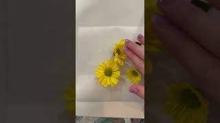 🌼 DIY Pressed Flowers in Book 🌼 tutorial [upl. by Aissatan191]