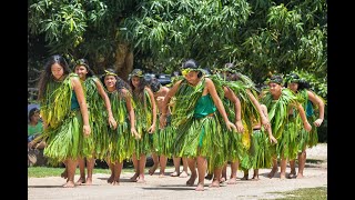 Traditional Polynesian dance  MANGAREVA ISLAND French Polynesia [upl. by Assila]