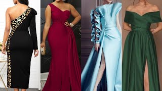 Very Stylish 😍Mother Bride Dress Design IdeasBodycon Dresses Plus Size Long Maxis [upl. by Smoot]