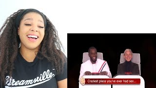 CELEBRITIES DIRTIEST ANSWERS ON ELLENS BURNING QUESTIONS GAME GROSS  Reaction [upl. by Aymer]