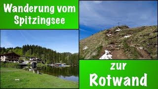 Wanderung vom Spitzingsee zur Rotwand [upl. by Melosa]