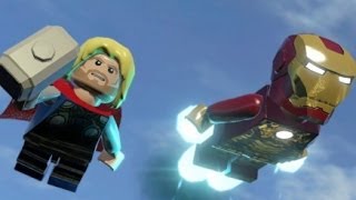 Lego Marvel Super Heroes Sandman Pt 1  Dad amp Son Gameplay 1080p WiiU [upl. by Aracahs619]