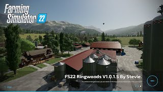 FS22 Ringwoods V1018 By Stevie  New Update  PC Map download link in the video description [upl. by Prochoras]