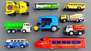 Looking for lots of Toy vehicles CNG auto Rickshaw bullet train travel bus dump truck mixer truck￼ [upl. by Amsirhc]