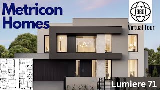 Metricon Homes Display lumiere 71 Virtual Tour [upl. by Wordoow831]