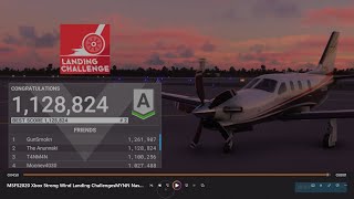 MSFS2020 Xbox Strong Wind Landing Challenges MYNN Nassau Bahamas Grade A 1128874 [upl. by Dowlen389]