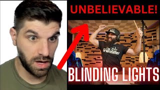 EPIC DRUMMING Reaction to El Estepario Siberiano Blinding Lights Drum Cover [upl. by Inavoj]