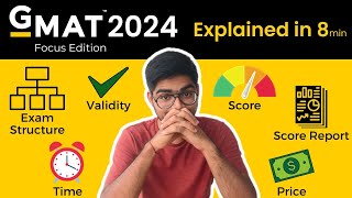 GMAT Focus Edition 2024 Explained in 8 minutes  GMAT vs GMAT Focus Edition  Pratik Joshi [upl. by Prudie]