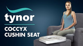 Tynor Coccyx Cushion Seat  Upgrade any seat with the right support [upl. by Yojenitsirk]