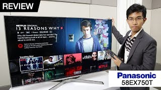 Review  Panasonic VIERA TV 58EX750T [upl. by Ferrigno967]