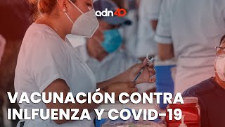 Campaña de vacunación contra Influenza y COVID19  México en Tiempo Real [upl. by Boland927]