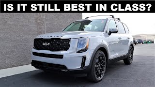 2022 Kia Telluride Nightfall Is The Telluride Still Worth It [upl. by Alyakem]