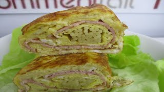 Comment faire une omelette Japonaise  Recette de lomelette [upl. by Jenks]