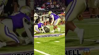 Cartersvilles Kelson Mitchell delivers an EXPLOSIVE QB sack 💢 football highschoolfootball [upl. by Cr230]