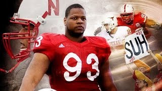 Ndamukong Suh ULTIMATE Nebraska Highlights [upl. by Einnej835]