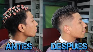 COMO ONDULAR EL CABELLO PERMANENTE ✔ RIZADO ▶ PASO A PASO ◀ Bien Explicado ✅ [upl. by Orvie]