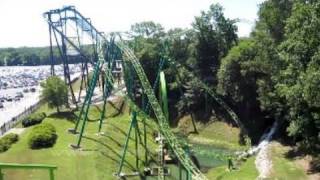 Mind Bender Front Seat onride HD POV Six Flags Over Georgia [upl. by Engel]