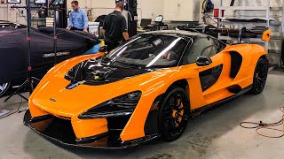 FIRST 1 MILLION MCLAREN SENNA DELIVERY Newport Beach California [upl. by Alvis]