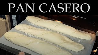 PAN CASERO PARA PRINCIPIANTES  Receta fácil en 4 pasos [upl. by Driscoll]