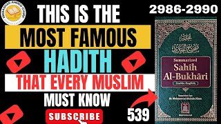 THIS IS THE MOST FAMOUS HADITH THAT EVERY MUSLIM MUST KNOW 29862990Mubashar Ahmed 539 [upl. by Haerb]