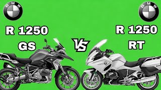 BMW R 1250 GS VS BMW R 1250 RT Bike Comparison video [upl. by Aihsetel]