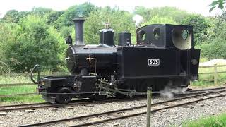 The Apedale Valley Light Railway World War One loco running weekend [upl. by Ynej94]