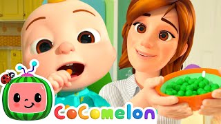 Yes Yes Vegetables Song  Cocomelon  Nursery Rhymes  Healthy Eating for Kids [upl. by Lahcim34]