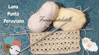 Punto Peruviano🧶Tutorial [upl. by Price]