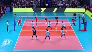 Yuki Ishikawa amazing in Japan Volleyball vs Argentina [upl. by Norehs]