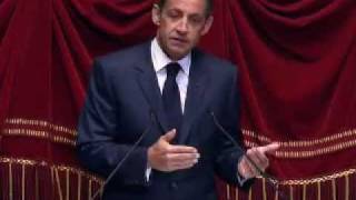 Discours de N Sarkozy devant le Parlement réuni en Congrès à Versailles [upl. by Weld]