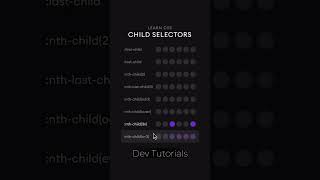 Css selector properties Play and learn dev css css3 webdevelopment [upl. by Yendahc]