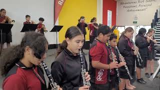 Samoan Language Week 2024 Manurewa Intermediate Band Rehearsal [upl. by Enaile]