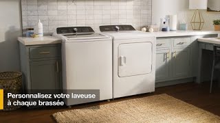 Le premier agitateur amovible 2 en 1 de lindustrieWhirlpool® lessive [upl. by Winston350]