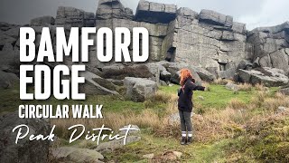 Bamford Edge Circular Walk  Peak District Hiking [upl. by Yarw]