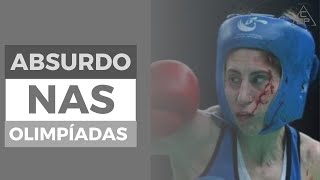 HOMEM CONTRA MULHER NO BOXE OLÍMPICO [upl. by Garaway33]