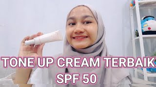 REVIEW TONE UP CREAM TERBAIK MENCERAHKAN SEKETIKA INNISFREE CHERRY BLOSSOM GLOW SPF 50 [upl. by Wylma775]