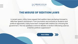 The Controversy of Sedition Laws [upl. by Olwen176]