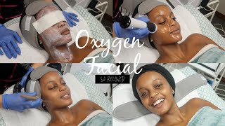 I Went To Get My First Oxygen Facial For Exfoliating The Skin And Treat Hyperpigmentation [upl. by Nrublim817]