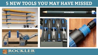 5 New Woodworking Tools You May Have Missed  Rockler Demo [upl. by Wardlaw]