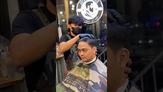 Curtain side Tapered Haircut for cool men hairstyles haircut barbershop supremobarber [upl. by Goody111]