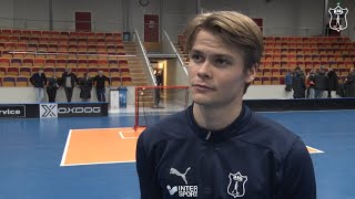 Alfred Sandström efter Mullsjö AIS  IBK Dalen  SSL Omgång 10 [upl. by Neelra]