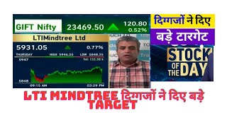 LTI Mindtree share latest news  LTI Mindtree share future  LTI Mindtree share target  Ltimindtree [upl. by Eladroc522]